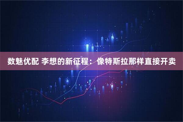 数魅优配 李想的新征程：像特斯拉那样直接开卖